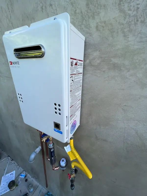 Tankless water heater installation for Medway homes